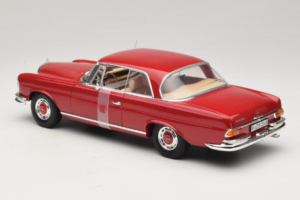 Mercedes 280 SE Coupe Rood Norev 1:18 183527 Metaal — afbeelding 5 van 6
