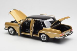 Mercedes 280 SE W108 Beige Dealer Editie Norev 1:18 B66040680 Metaal — afbeelding 5 van 8