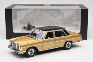 Mercedes 280 SE W108 Beige Dealer Editie Norev 1:18 B66040680 Metaal — afbeelding 8 van 8