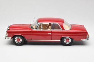 Mercedes 280 SE W108 Rood Norev 1:18 193527 Metaal — afbeelding 4 van 8