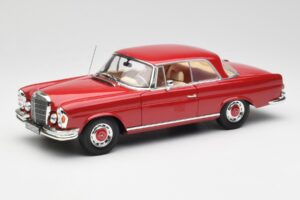 Mercedes 280 SE W108 Rood Norev 1:18 193527 Metaal