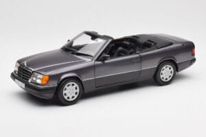 Mercedes 300 CE-24 W124 Cabriolet Paars Metallic Norev 1:18 183567 Metaal