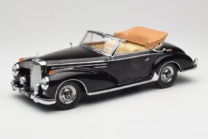 Mercedes 300 SC W188 Cabriolet Zwart KK-Scale 1:18 KKDC180941 Metaal