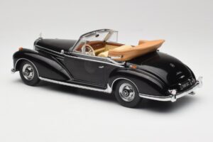 Mercedes 300 SC W188 Cabriolet Zwart KK-Scale 1:18 KKDC180941 Metaal — afbeelding 5 van 6