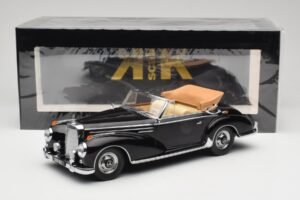 Mercedes 300 SC W188 Cabriolet Zwart KK-Scale 1:18 KKDC180941 Metaal — afbeelding 6 van 6