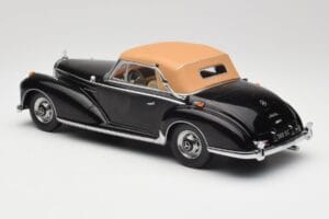 Mercedes 300 SC W188 Cabriolet Softtop Zwart KK-Scale 1:18 KKDC180943 Metaal — afbeelding 5 van 6