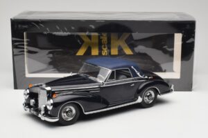 Mercedes 300 SC W188 Cabriolet Softtop Donkerblauw KK-Scale 1:18 KKDC180944 Metaal — afbeelding 6 van 6