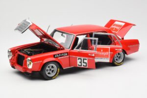 Mercedes 300 SEL 6.8 #35 H. Kelleners Hockenheim 1973 Minichamps 1:18 100713435 Metaal — afbeelding 2 van 8