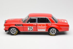 Mercedes 300 SEL 6.8 #35 H. Kelleners Hockenheim 1973 Minichamps 1:18 100713435 Metaal — afbeelding 4 van 8