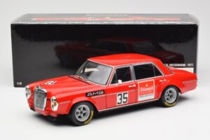 Mercedes 300 SEL 6.8 #35 H. Kelleners Hockenheim 1973 Minichamps 1:18 100713435 Metaal — afbeelding 8 van 8