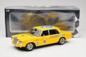 Mercedes 300 SEL 6.8 W109 #38 H. Heyer Season Finale Hockenheim 1971 Minichamps 1:18 155713438 Metaal — afbeelding 6 van 6