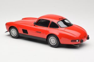 Mercedes 300 SL AMG Rood Otto 1:18 OT311 Hars — afbeelding 5 van 6