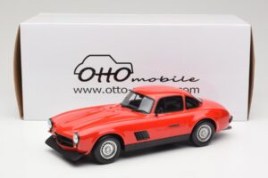 Mercedes 300 SL AMG Rood Otto 1:18 OT311 Hars — afbeelding 6 van 6