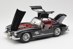 Mercedes 300 SL W198 Zwart Bburago 1:18 35791 Metaal — afbeelding 2 van 8
