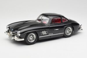 Mercedes 300 SL W198 Zwart Bburago 1:18 35791 Metaal