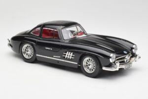 Mercedes 300 SL W198 Zwart Bburago 1:18 35791 Metaal — afbeelding 6 van 8