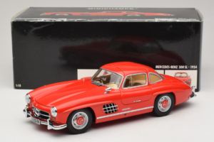 Mercedes 300 SL Gullwing Rood Minichamps 1:18 180039001 Metaal — afbeelding 8 van 8