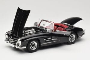 Mercedes 300 SL W198 Roadster Zwart Minichamps 1:18 180039036 Metaal — afbeelding 2 van 8