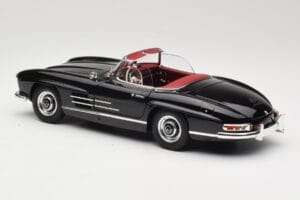 Mercedes 300 SL W198 Roadster Zwart Minichamps 1:18 180039036 Metaal — afbeelding 7 van 8