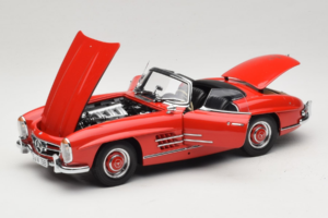 Mercedes 300 SL Roadster Rood Minichamps 1:18 180039031 Metaal — afbeelding 2 van 8