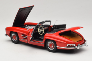 Mercedes 300 SL Roadster Rood Minichamps 1:18 180039031 Metaal — afbeelding 5 van 8