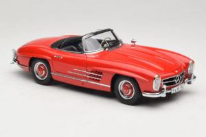 Mercedes 300 SL Roadster Rood Minichamps 1:18 180039031 Metaal — afbeelding 6 van 8