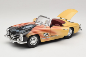 Mercedes 300 SL Roadster Rosemarie Muster Gelimiteerde Editie 18/27 Bburago 1:18 3023-M1 Metaal — afbeelding 2 van 8