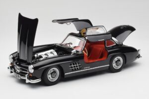 Mercedes 300 SL W198 Zwart Minichamps 1:18 180039004 Metaal — afbeelding 2 van 8