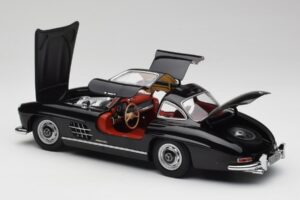 Mercedes 300 SL W198 Zwart Minichamps 1:18 180039004 Metaal — afbeelding 5 van 8