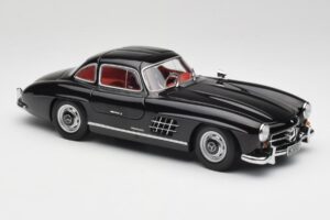 Mercedes 300 SL W198 Zwart Minichamps 1:18 180039004 Metaal — afbeelding 6 van 8