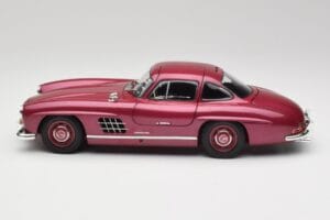 Mercedes 300 SL W198 Vuurrood Minichamps 1:18 180039008 Metaal — afbeelding 4 van 8