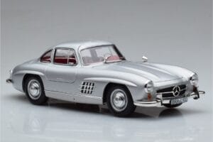 Mercedes 300 SL W198 Gullwing Norev 1:18 183850 Metaal — afbeelding 6 van 8