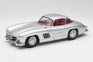 Mercedes 300 SL W198 Gullwing Zilver Minichamps 1:18 180039000 Metaal