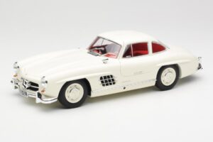 Mercedes 300 SL W198 Wit Minichamps 1:18 180039006 Metaal