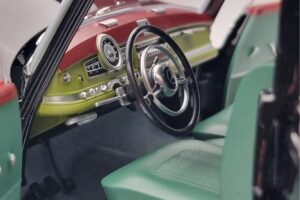 Mercedes 300 W186 Konrad Adenauer Norev 1:18 183707 Metaal — afbeelding 8 van 9