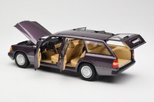 Mercedes 300D S124 T-Model Bornit Dealer Editie Norev 1:18 B66040701 Metaal — afbeelding 5 van 8