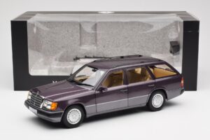 Mercedes 300D S124 T-Model Bornit Dealer Editie Norev 1:18 B66040701 Metaal — afbeelding 8 van 8