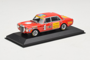 Mercedes 300 SEL 6.8 AMG #35 H. Heyer / C. Schickentanz 24 Hours of Spa 1971 Minichamps 1:43 MB007 Metaal — afbeelding 2 van 4