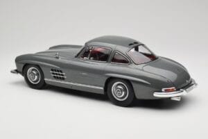 Mercedes 300SL W198 Gullwing Graphite Grey Norev 1:12 123852 Metaal — afbeelding 5 van 6
