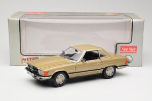 Mercedes 350 SL R107 Goud Sun Star 1:18 MB004 Metaal — afbeelding 8 van 8