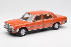 Mercedes 450 SEL 6.9 W116 Oranje Metallic Norev 1:18 183459 Metaal