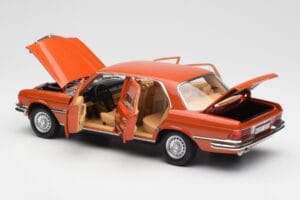 Mercedes 450 SEL 6.9 W116 Oranje Metallic Norev 1:18 183459 Metaal — afbeelding 5 van 8