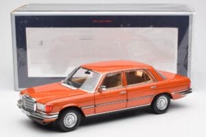 Mercedes 450 SEL 6.9 W116 Oranje Metallic Norev 1:18 183459 Metaal — afbeelding 8 van 8