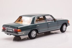 Mercedes 450 SEL 6.9 W116 Petrol Metallic Norev 1:18 183974 Metaal — afbeelding 3 van 8