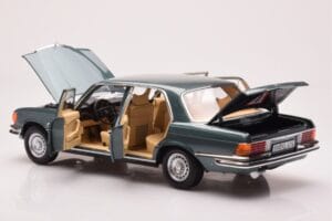 Mercedes 450 SEL 6.9 W116 Petrol Metallic Norev 1:18 183974 Metaal — afbeelding 5 van 8