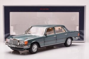 Mercedes 450 SEL 6.9 W116 Petrol Metallic Norev 1:18 183974 Metaal — afbeelding 8 van 8