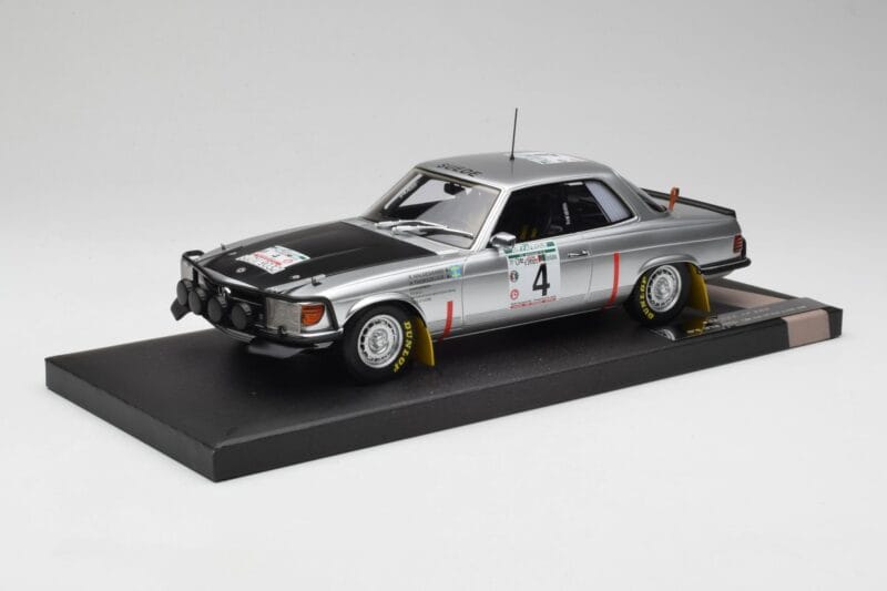 Mercedes 450 SLC 5.0 C107 #4 B. Waldegard / H. Thorszelius Rally Bandama 1979 Minichamps 1:18 107793204 Hars