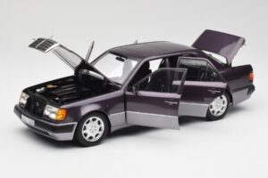 Mercedes 500 E W124 Bornit Metallic Norev 1:18 183948 Metaal — afbeelding 2 van 8