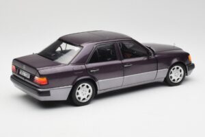 Mercedes 500 E W124 Bornit Metallic Norev 1:18 183948 Metaal — afbeelding 3 van 8