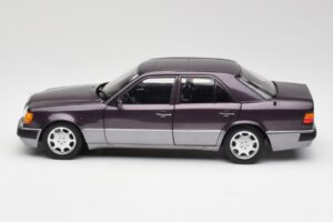 Mercedes 500 E W124 Bornit Metallic Norev 1:18 183948 Metaal — afbeelding 4 van 8